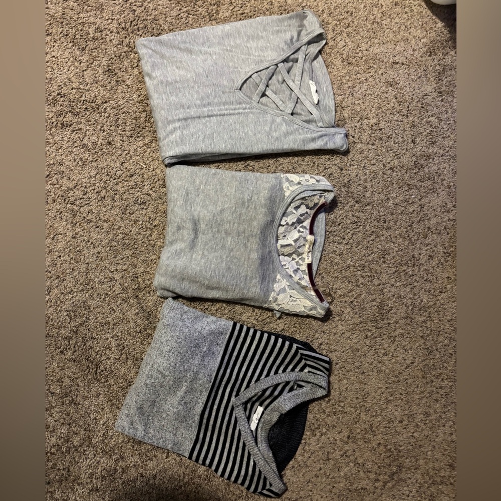 3 dress shirts